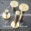 OEM golf brass vent tip plug taper tip weight brass weight with hole through