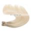 Bundle Weft Brazilian Peruvian Indian Remy Virgin human nano hair extensions