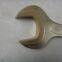 non sparking hand tools aluminum bronze single open end wrench spanner