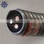 3KV/5KV rubber insulated and sheathed Galvanized steel tape armoured round type ESP/submersible oil pump cable