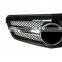 2-PIN Front Sport Grill Grille Gloss Black 10-13 for Mercedes Benz E CLASS W212