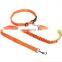 Explosion-proof rushed elastic nylon pet running traction rope dog leash