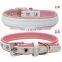 Double Layer Pet PU Creative Collar Comfortable Leash Training Dog Rope Pet Neck Chain Pet Supplies