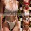 Brand 2019 Push Up Bikini Swimwear Women Swimsuit Solid White Bikinis Set Biquini Bathing Suit Women Bikinis Women 19C207