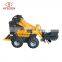 Compact cheap tracked and wheel multi garden mini skid steer loader earth moving digger machinery with accessories