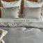 Super Soft Breathable Anti Wrinkle Brushed Microfiber Light Gray Bedding Collection Sets