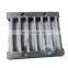 10x10x60mm Concrete Test Mould Detachable Six Gang Test Mold