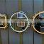 6mm framed wallmounted bathroom mirror with led