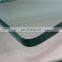 tempered triangle clear glass tempered float glass for building glass