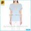 Customized Comfortable Round- neck T shirt for Women Design Linen T shirt