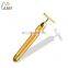 2021 Hot sale skin iron 24k gold vibration beauty  beauty bar