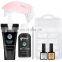 2020 new design polIgel nail extension set  UK luxury nail & beauty lounge poly gel acrylic nail kit