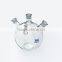 Receiving bottle four neck Flat Bottom Flask