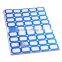 SINMARK 29.7cm*21.0 cm A4 Blue grid reflective sticker paper