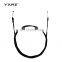 Supplier 2 wheel moto genuine parts gear selector shift cable white three wheeler transmission gear shift cable