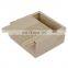 Best sales customized unfinished small plain wooden box with slid lid