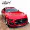 Beautiful  tuning accessories body kit suitable for Ford Mustang 2015-2019 in GT500 style front bumper carbon fiber front lip