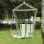 Cotton Fabric Hammock Chair, Tree Hanging Swing Outdoor Indoor