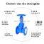 Tyco China Manufacturer DN125 Cheap Cast Iron Cast Steel Resilient Seated Rising Stem Gate Valve