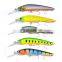 Reflective Painting 5 COLORS 40g 17.5cm Sinking/Suspending water Depth 3-5m Fishing Hard bait Minnow for Trolling Surf Sea Lake