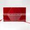 Custom Brand Logo Printing Creative Red Foldable Triangle Rigid Cosmetic Gift Packaging Box With Ribbon Bow
