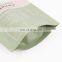 Customized Printed Resealable Food Grade Ziplock Doypack Moisture-proof Zipper Kraft Paper Bag Tea Bag with Tear Notch