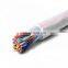 Bare Copper PVC Jacket Unshielded Cat3 White or Grey Telephone Cable