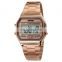 SKMEI Brand Watches 1123 Stainless Steel Watch Logo 3ATM Waterproof Digital Watches Men