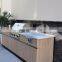 Wood grain door pure white quartz outdoor cabinets garden storage