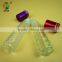 8ml carving glass bottle with glass roll ball and aluminum cap for lip oil