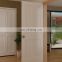 White solid custom wood interior doors kitchen room swinging doors