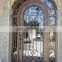 exterior rustic double wrought iron security metal screen entry doors