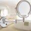 Sanitary Ware Brass Round 3X Magnify Make Up Wall swift side mirror