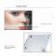 Hollywood HD Touch Screen Mirror Desktop Vanity Mirror LED Makeup Mirror with Three-color Light Optional