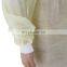 level 2 gowns disposable yellow PPE impermeable isolation gown