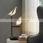 New Listed Indoor Aluminum Acrylic Black Gold Modern Reading Room Bedside Decoration LED Desk Lamp