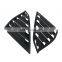 AUSO ABS Plastic Rear side window Louvers side vent cover for Honda Accord 2018 2019 2020 2021