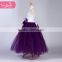 New design tulle purple dress for girls