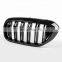 For BMW G30 G38 front grill kindly ABS double slat gloss black bumper grill for BMW 5 series M5 style 2017-2020