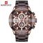 NAVIFORCE NF9165 Men Luxury High Quality Japan Quartz Stainless Steel Band Chronograph Business Classic Watch