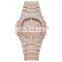 HANNAH MARTIN HM-510 Women Quartz Watches Diamond Square Stainless Steel unique womens watch