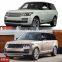 Hot selling facelift body kit accessories grille head lamp tail lamp for 2013-2017 Range Rover Vogue upgrade to 2018 SVA kit