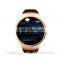 The hot sale Bluetooth 4.0 watch phone with Heart Rate Monitor &Step gauge analysis &remote control camera for KW18 Smart Watch