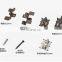 Sheet metal oem WPC deck clip wood fastener holster