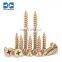 Chipboard Screw China Wholesale hot sale pozi drive double countersunk head screw galvanized coated chipboard screw