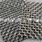 Corrugated metal woven mesh decorative curtain wall mesh crimped wire mesh