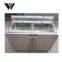 Commercial Restaurant Custom Size 304 Stainless Steel commercial Kitchen Sink Cabinet