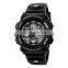 Promotional sports digital kids watch brand Skmei1163 multicolor 50m waterproof wristwatch for children