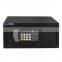 JIMBO Heavy Duty Steel Construction Portable Small Metal Quick Access Portable Hotel Safe Box