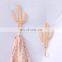 Hot Sale Cactus Rattan Wall Hook Wall Decoration Vintage wicker hanger Wholesale Vietnam Supplier
